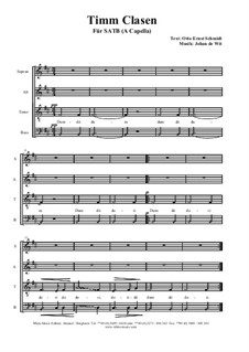 Timm Clasen: Timm Clasen by Johan de Wit