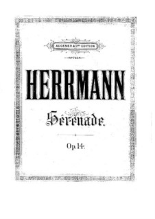 Serenade for String Orchestra, Op.14: Serenade for String Orchestra by Eduard Herrmann