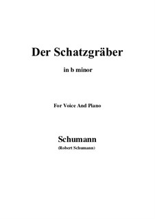 Der Schatzgräber: B minor by Robert Schumann