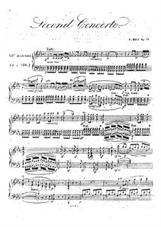 Piano Concerto No.2 in C Minor, Op.74: For piano by Henri Herz