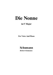 Die Nonne: F Major by Robert Schumann