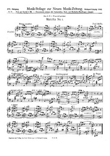 Mazurka No.1 in C Major: Mazurka No.1 in C Major by Paul Höfle