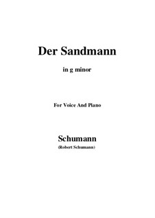 No.13 The Sand-Man: G minor by Robert Schumann