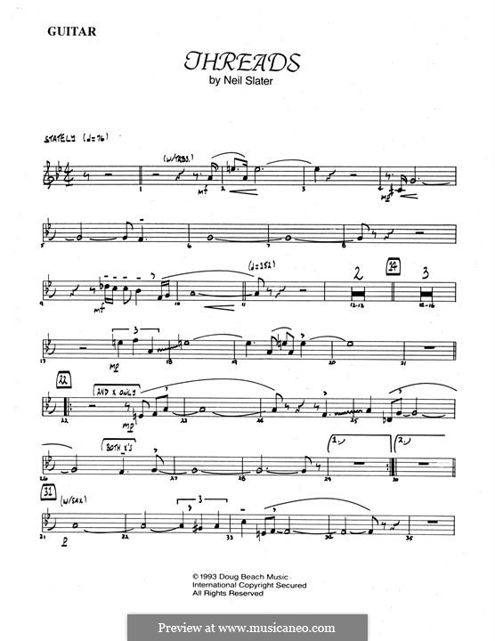 Threads: Guitar part by Neil Slater