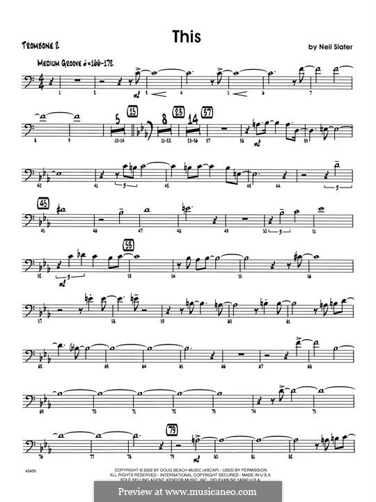 This: 2nd Trombone part by Neil Slater