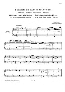 Rustic Serenade to the Madonna, for Organ (or Harmonium), H.98: Rustic Serenade to the Madonna, for Organ (or Harmonium) by Hector Berlioz