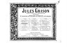 Organ Music. Second Collection: Book I by Jules Grison