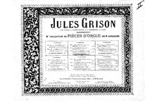 Organ Music. Second Collection: Book II by Jules Grison