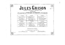 Organ Music. Second Collection: Book IV by Jules Grison