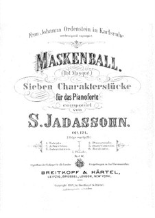 Masquerade, Op.121: Masquerade by Salomon Jadassohn