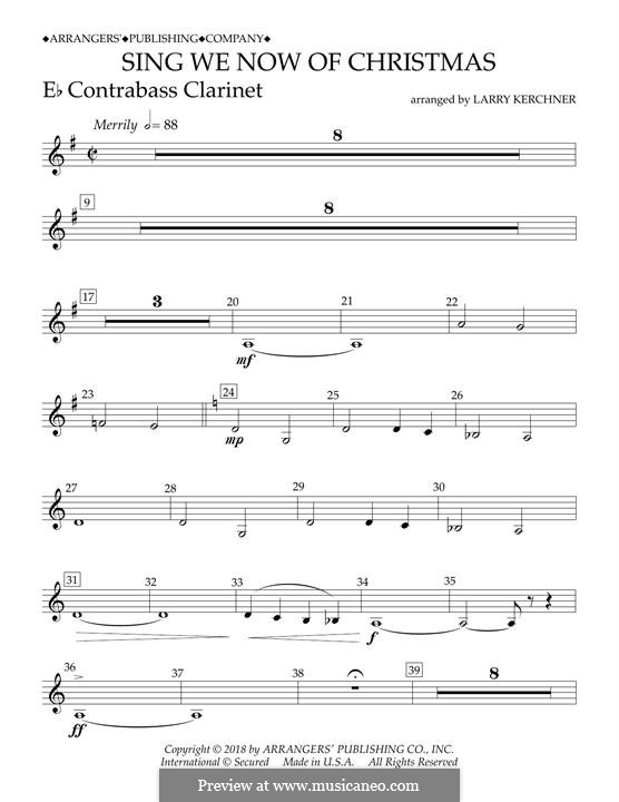 Concert Band version: Eb Contrabass Clarinet part by folklore