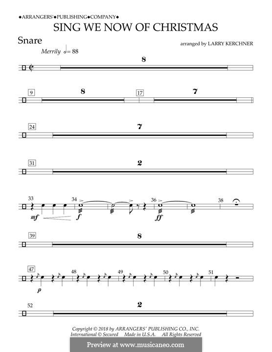Concert Band version: Snare part by folklore