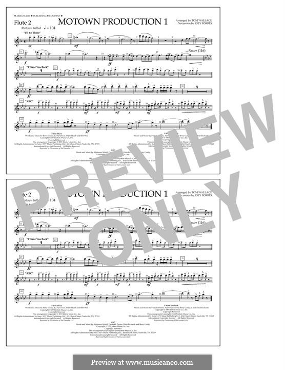 Motown Production 1: Flute 2 part by Michael Jackson