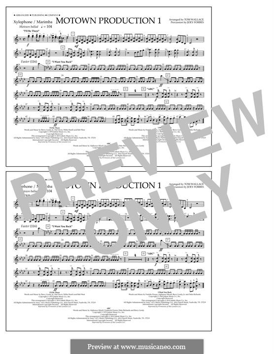 Motown Production 1: Xylophone/Marimba part by Michael Jackson