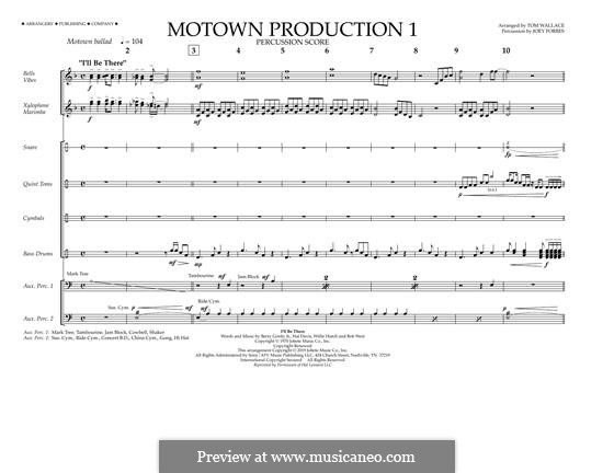 Motown Production 1: Percussion Score by Michael Jackson