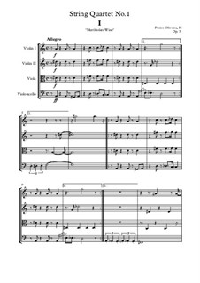String Quartet No.1, Op.3: Movement I by Hiago Freire Oliveira