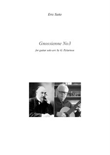 No.3: For guitar solo by Erik Satie