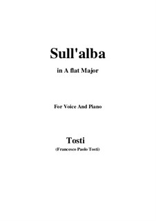 Sull'alba: A flat Major by Francesco Paolo Tosti