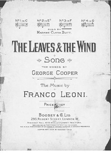 The Leaves and the Wind: The Leaves and the Wind by Franco Leoni