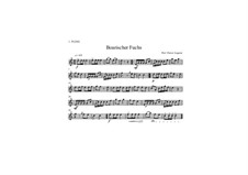 Boarischer Fuchs, Op.148: Für Pfcu.Pless in B by Dieter Angerer