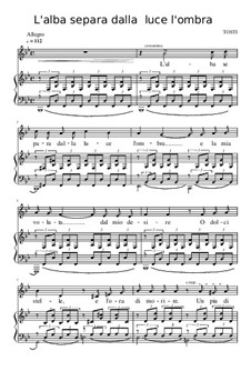 Non T'Amo Più by F.P. Tosti - sheet music on MusicaNeo