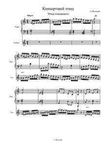 Концертный этюд, Op.31: Концертный этюд by Arangirowchik