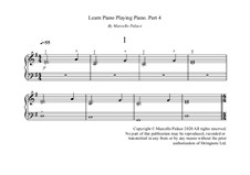 Learn Piano Playing Piano: Part 4 by Marcello Palace