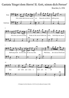 Cantata 'Singet dem Herrn Ein Neus Lied': II. Recitative by Mitch Boucher