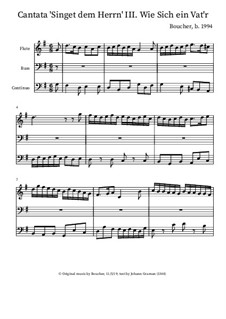 Cantata 'Singet dem Herrn Ein Neus Lied': III. Aria by Mitch Boucher