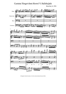 Cantata 'Singet dem Herrn Ein Neus Lied': V. Aria by Mitch Boucher