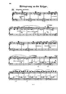 Christus, S.3: Act I, No.4-5, for Piano by Franz Liszt