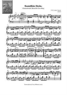 Sumthin Doin - Characteristic March & Two-Step, Op.211: Sumthin Doin - Characteristic March & Two-Step by Frank Hoyt Losey