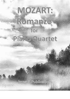 Romance: For Piano Quartet by Wolfgang Amadeus Mozart