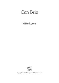 Con Brio – Brass Band: Con Brio – Brass Band by Mike Lyons