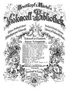 Hebrew Melodies, Op.9: No.2 Cello part by Joseph Joachim