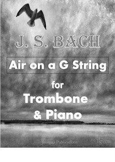 Aria. Version by James Guthrie: For Trombone & Piano by Johann Sebastian Bach