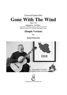 Gone With The Wind, Op.125: Simple Version by Jamal Zohourian