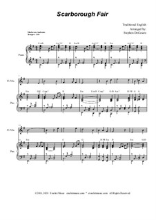 Scarborough Fair Sheet music for Flute (Solo)