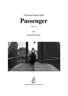 Passenger, Op.35: Passenger by Jamal Zohourian