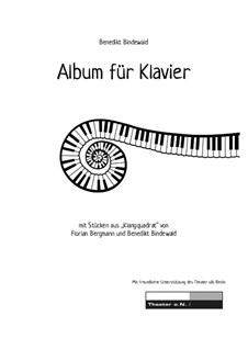 Album für Klavier, Op.23: Complete set by Florian Bergmann, Benedikt Bindewald