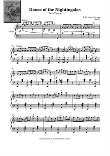 Dance of the Nightingales, Op.254: For piano by Frank Hoyt Losey