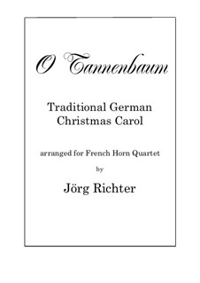 Vocal-instrumental version: For French Horn Quartet by folklore