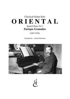 Dance No.2: For guitar by Enrique Granados