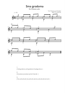 Sma grodorna: Sma grodorna by folklore