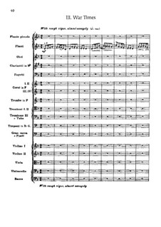 Suite for Orchestra No.2 'Indian', Op.48: Movement III 'War Times' by Edward MacDowell