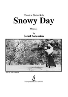 Snowy Day, Op.23: Snowy Day by Jamal Zohourian