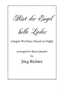 Chamber version: For brass quartet by folklore