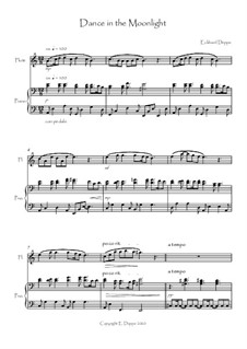 10 Pieces for Flute and Piano: Dance in the Moonlight by Eckhard Deppe