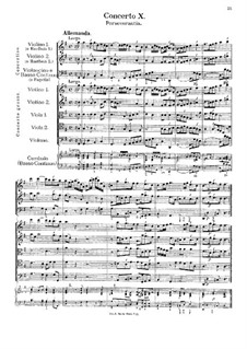 Concerto No.10 in G Major 'Perseverantia': Concerto No.10 in G Major 'Perseverantia' by Georg Muffat