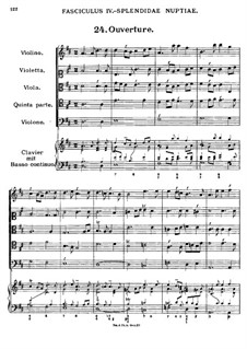 Florilegium Secundum: Movement VI, No.24-30 by Georg Muffat